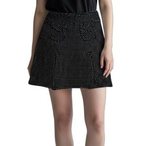 Searle mini dotted skirt size 4